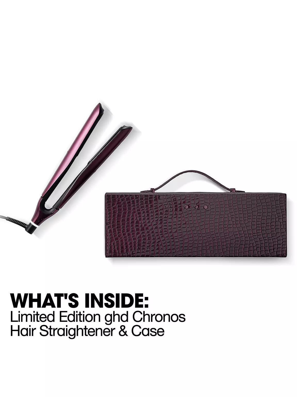 ghd Chronos Hair Straightener Cherry Chic