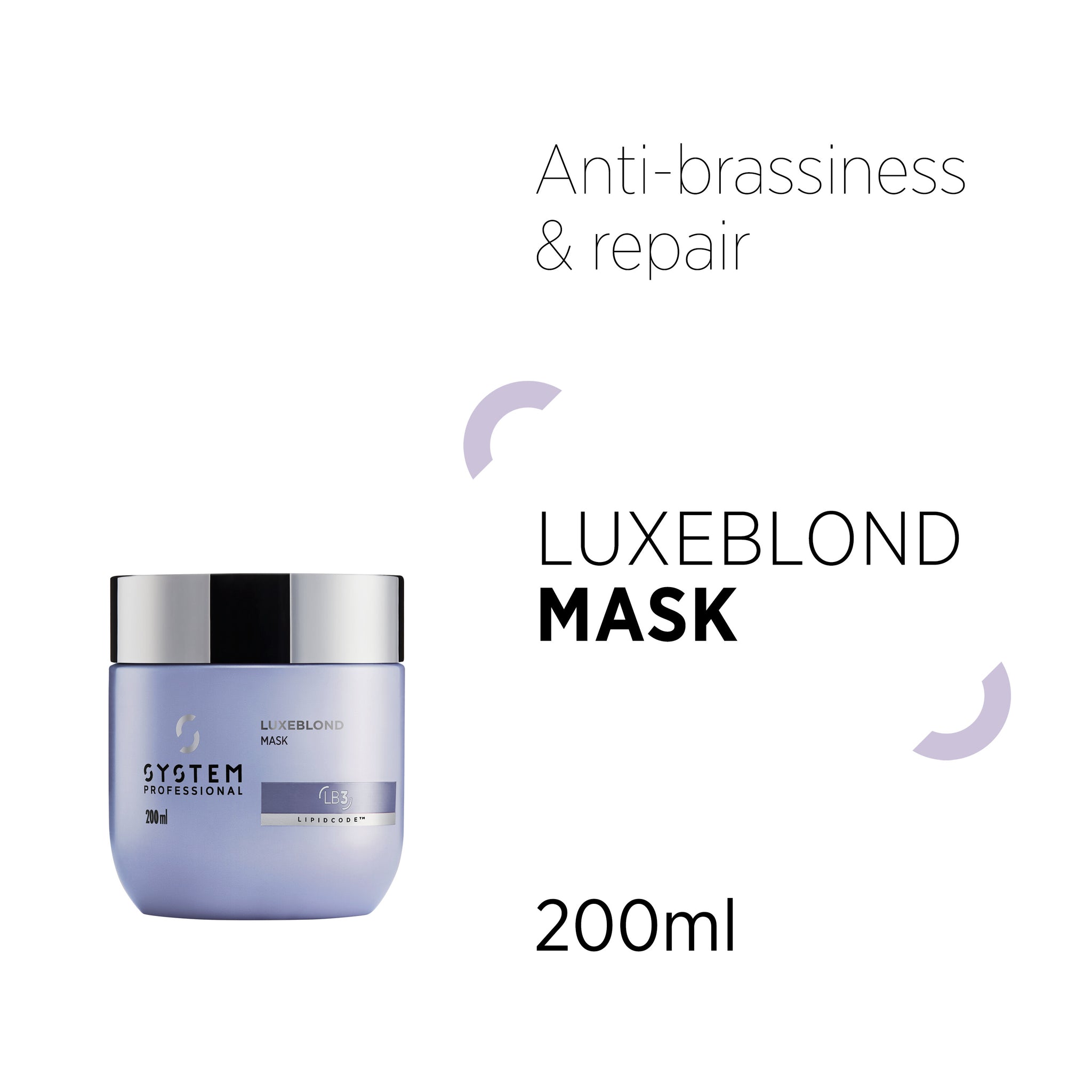 System Professional LuxeBlond Mask 200ml