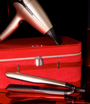 ghd Platinum+ and Helios Limited Edition Hair Straightener and Hair Dryer Set
